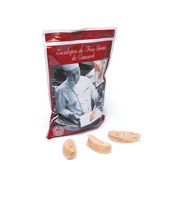 Foie Gras Sliced to Sear 500 grs Bag 